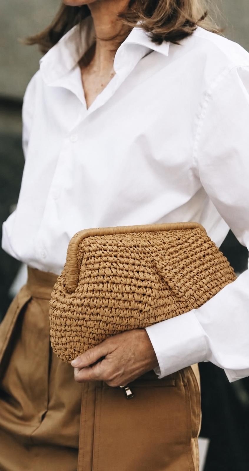 NOVA HASIR CLUTCH ÇANTA