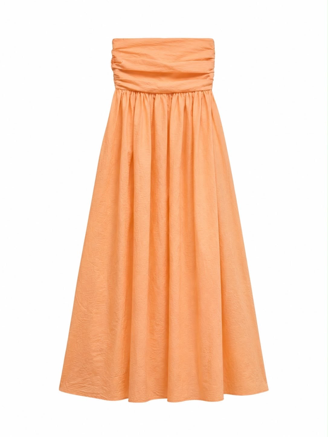 PEACH BOW MAXI ELBİSE