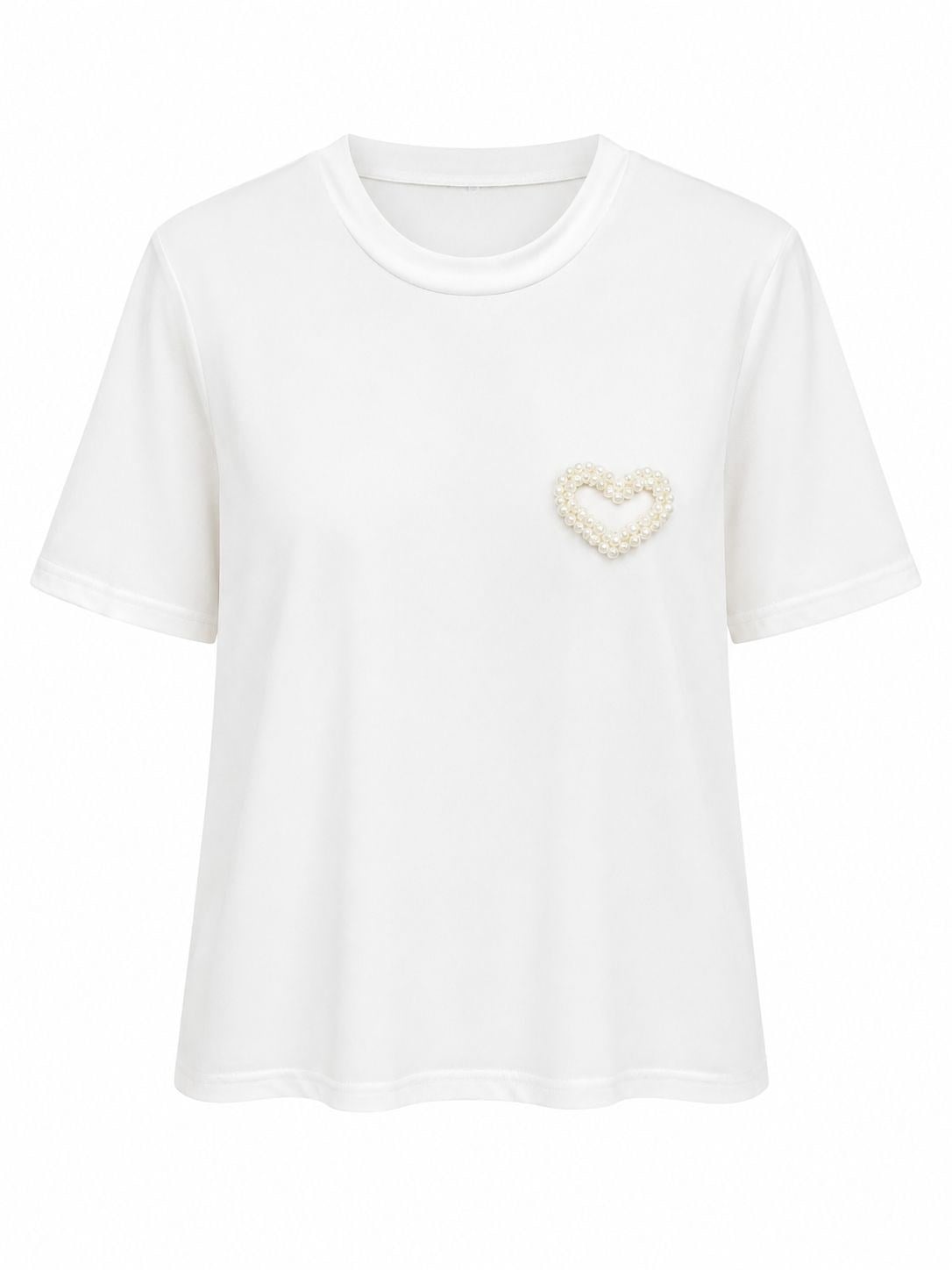 PEARL HEART T-SHIRT