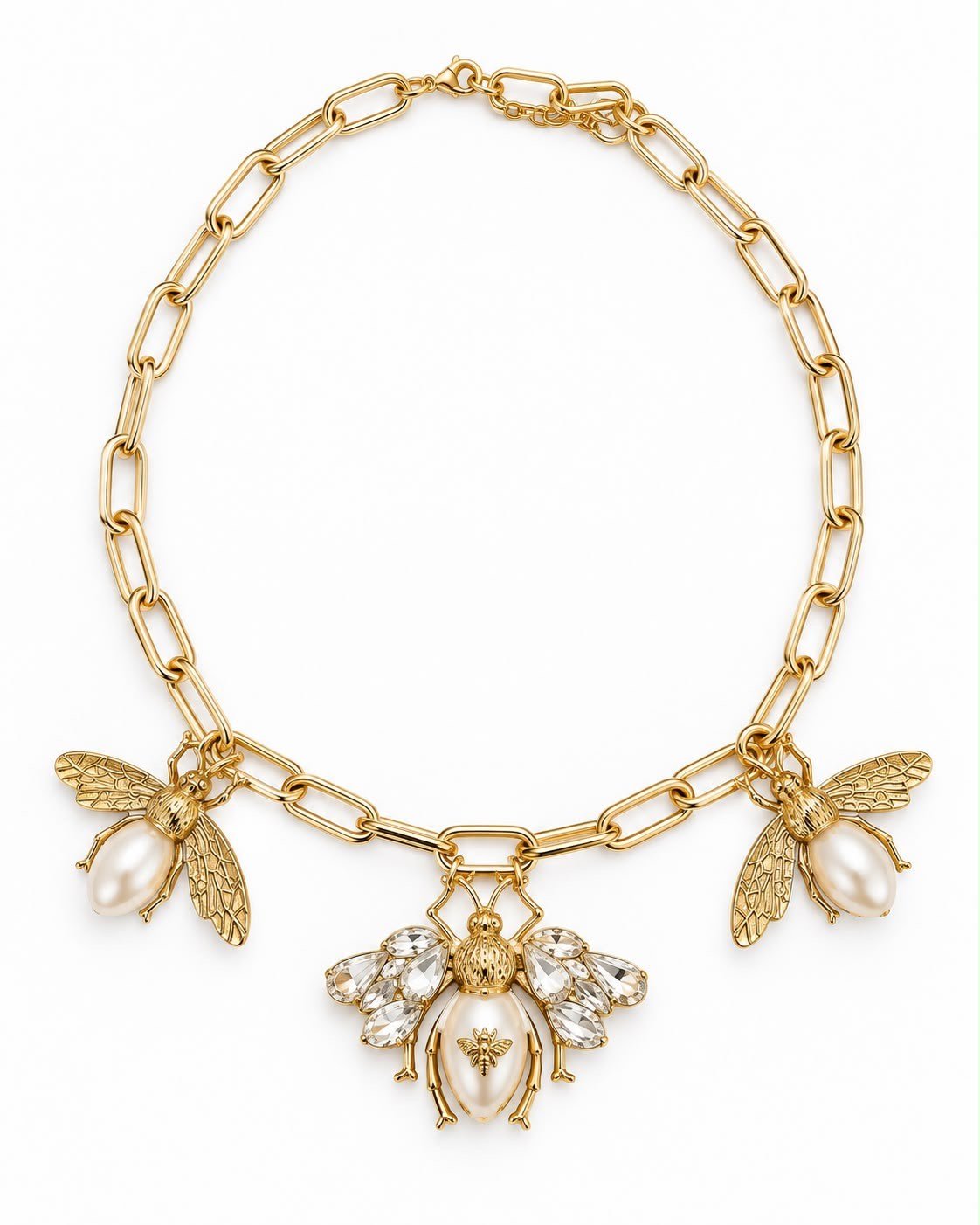 QUEEN BEE GOLD KOLYE