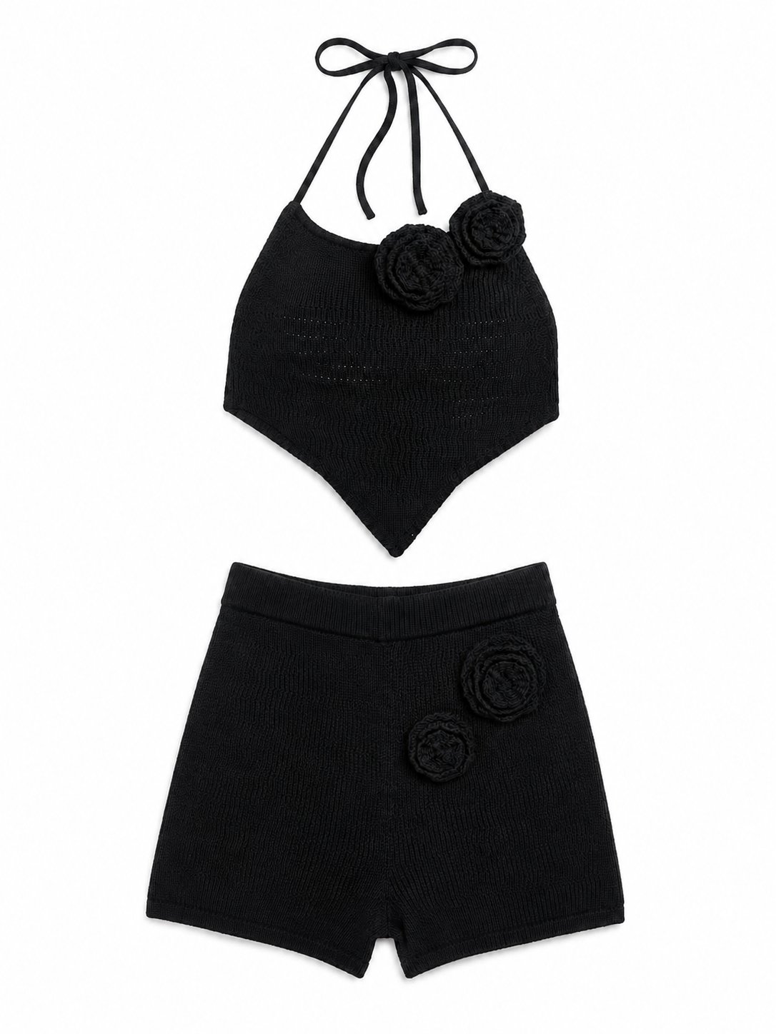 ROSE KNIT BEACH SET