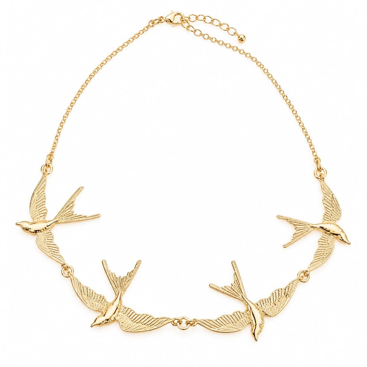 SWALLOW GOLD KOLYE