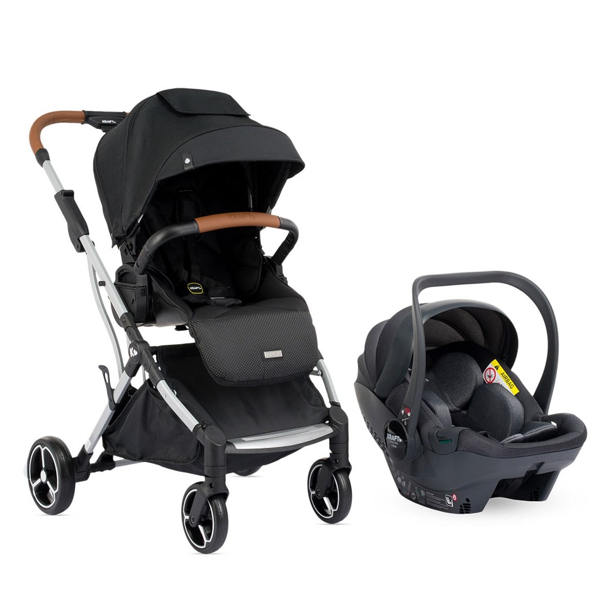 Power Travel Sistem Bebek Arabası Siyah