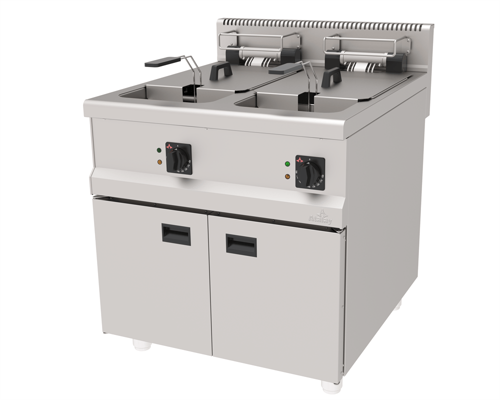 Atalay AEF-890, Elektrikli Fritöz, Dolaplı,80x90x85