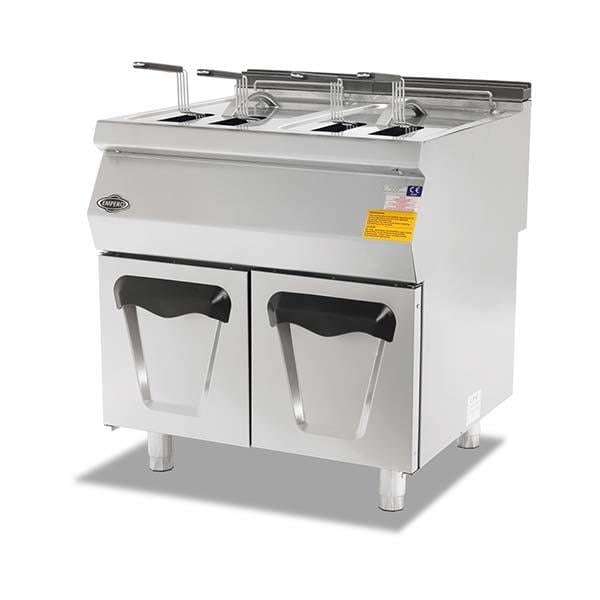 Empero EMP.PLS.7FG020 Fritöz, Dolaplı, Gazlı, 16+16 Litre, 80x73x85 cm