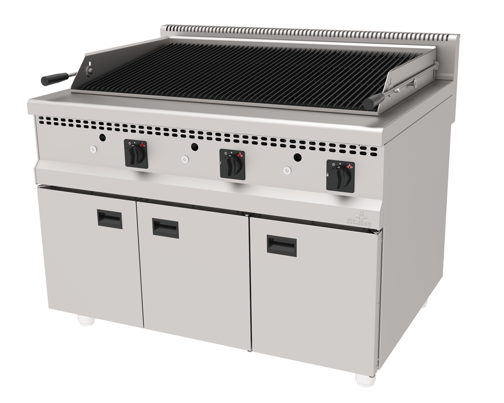 Atalay AAIG-1290, Amerikan Gazlı Izgara, Su Çekmeceli, Dolaplı, 120x90x85