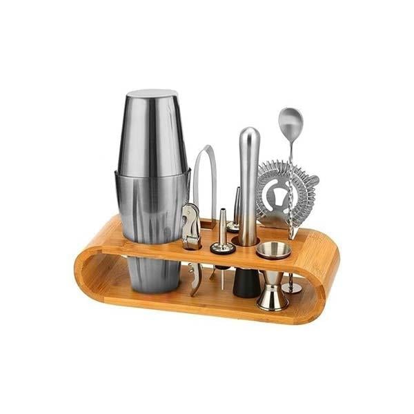 Vosco VSC-900B Kokteyl Set, Baston Shaker, 750 ml, 10 Parça