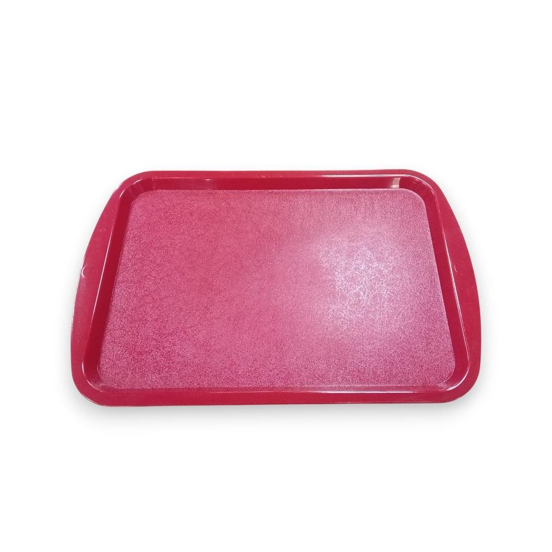 Polikarbon Tepsi Kırmızı 31x21 cm 5'li