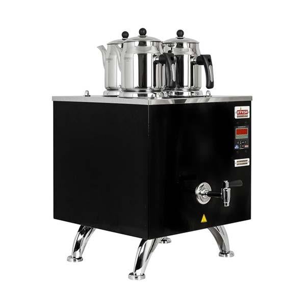 Ateşe TKSE03 Titanium Keyfchi Çay Kazanı, Akıllı, Dijital, Elektrikli, 3 Demlik, Statik