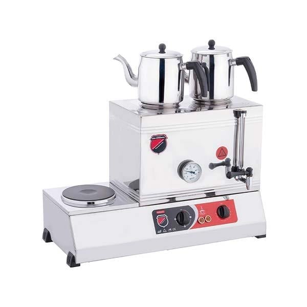 Işıkgaz Silverinox 2081 Çay Ocağı, Kaynaklı, Elektrikli, 23 Litre, Paslanmaz