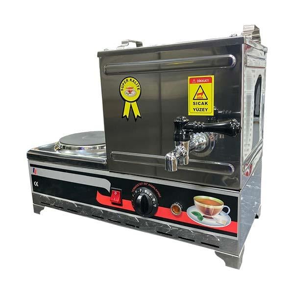 Sever Çelik Çay Kazanı, No 15, Elektrikli, Pleytli