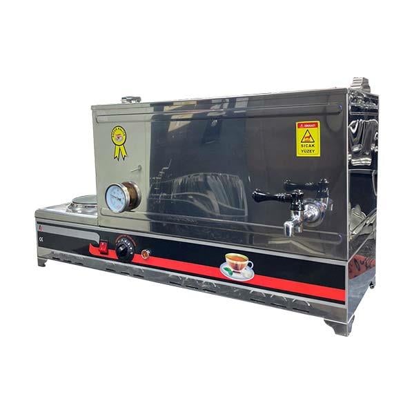 Sever Çelik Çay Kazanı, No 55, Elektrikli, 3 Demlikli