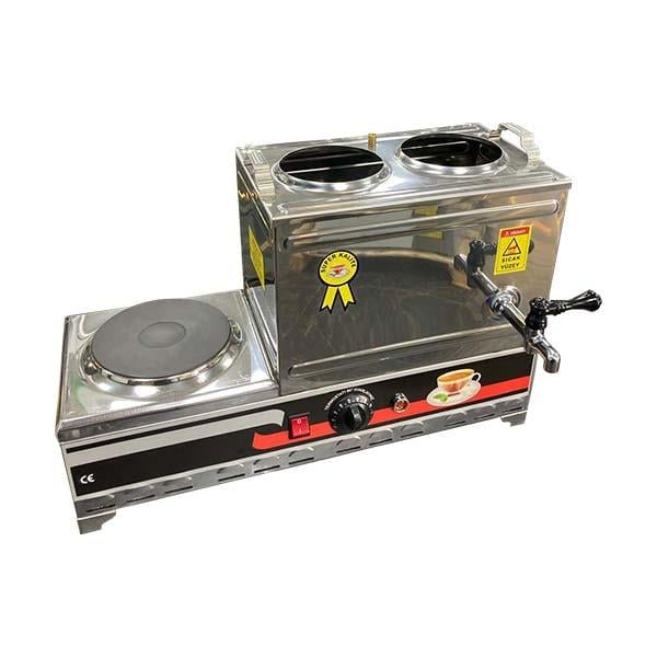 Sever Çelik Çay Kazanı, No 30, Elektrikli, Pleytli