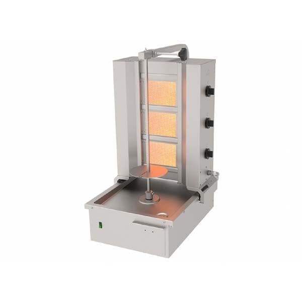 Atalay ADG-3A Döner Ocağı, 3 Radyanlı, Alttan Motorlu, Gazlı