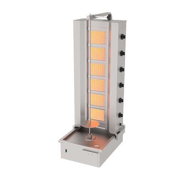 Atalay ADG-6A Döner Ocağı, 6 Radyanlı, Alttan Motorlu, Gazlı