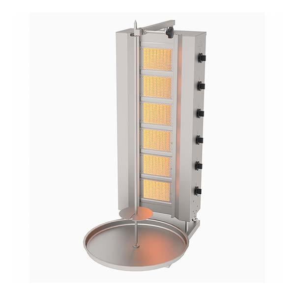 Atalay ADG-6S Döner Ocağı, 6 Radyanlı, Sabit, Gazlı