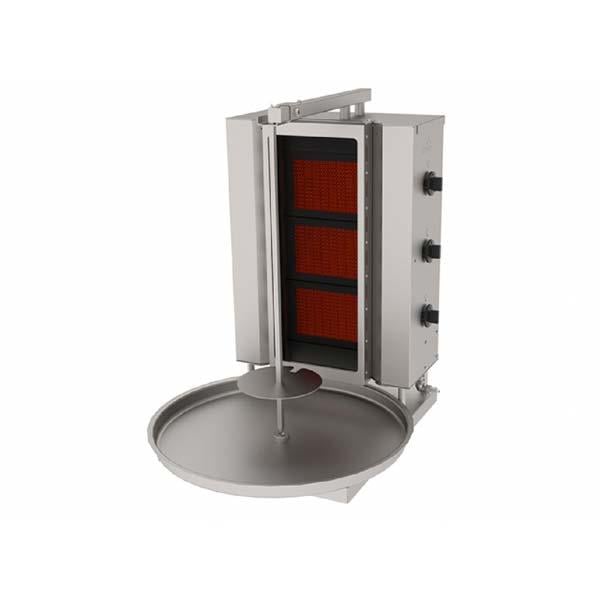 Atalay ADGC-3S Döner Ocağı, 3 Cam Radyanlı, Sabit, Gazlı