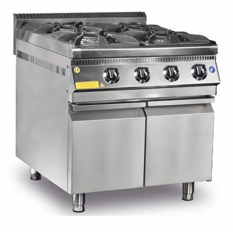 Pimak OC3/70MX-4D, 4 Gözlü Gazlı Ocak, Dolaplı, CE Belgeli