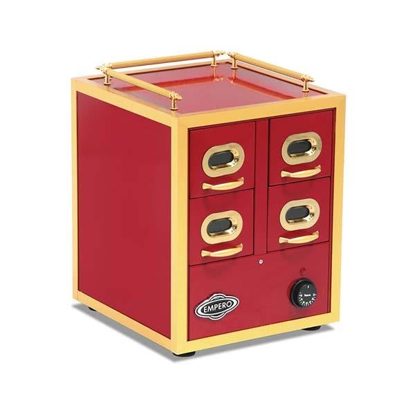 Empero EMP.KU.01 Isıtmalı Kuruyemiş Ünitesi, 4 Çekmeceli