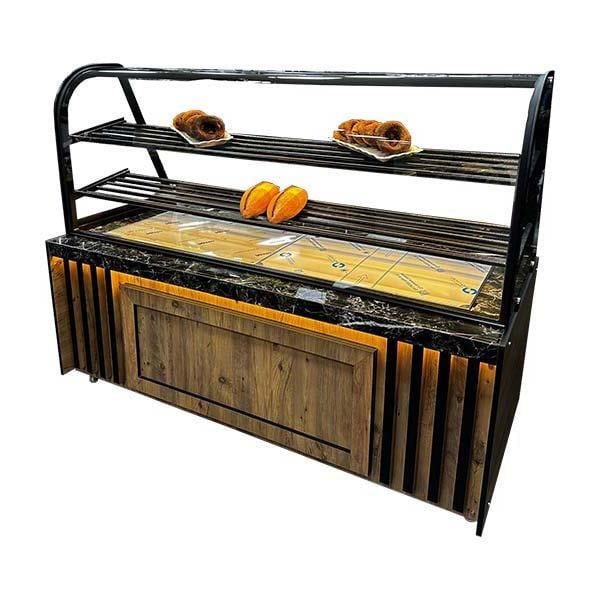 Ydg Vitrin Tip Isıtmalı Börek Teşhir Tezgahı, 200x90x155 cm