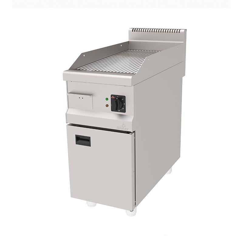 Atalay AEI-490-N-Cr, Elektrikli Izgara, Nervürlü Pleyt, Dolaplı,40x90x85