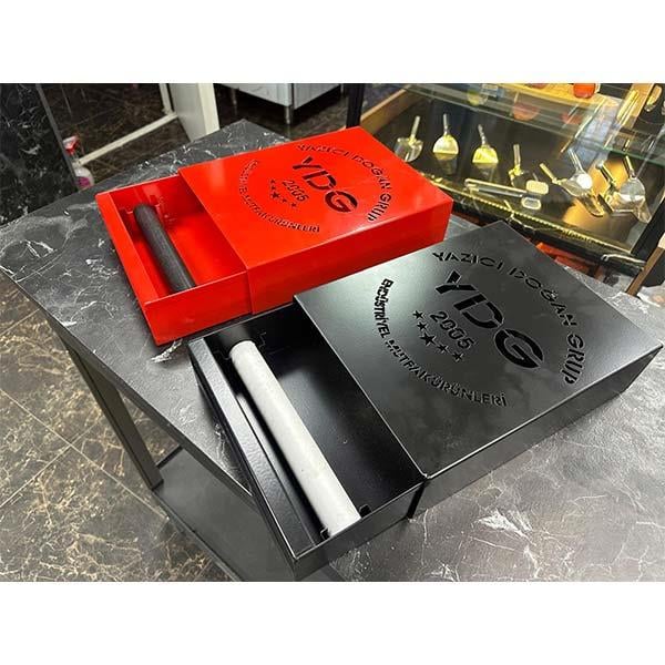 YDG Kahve Posa Çekmecesi, Knock Box, Paslanmaz, Kırmızı