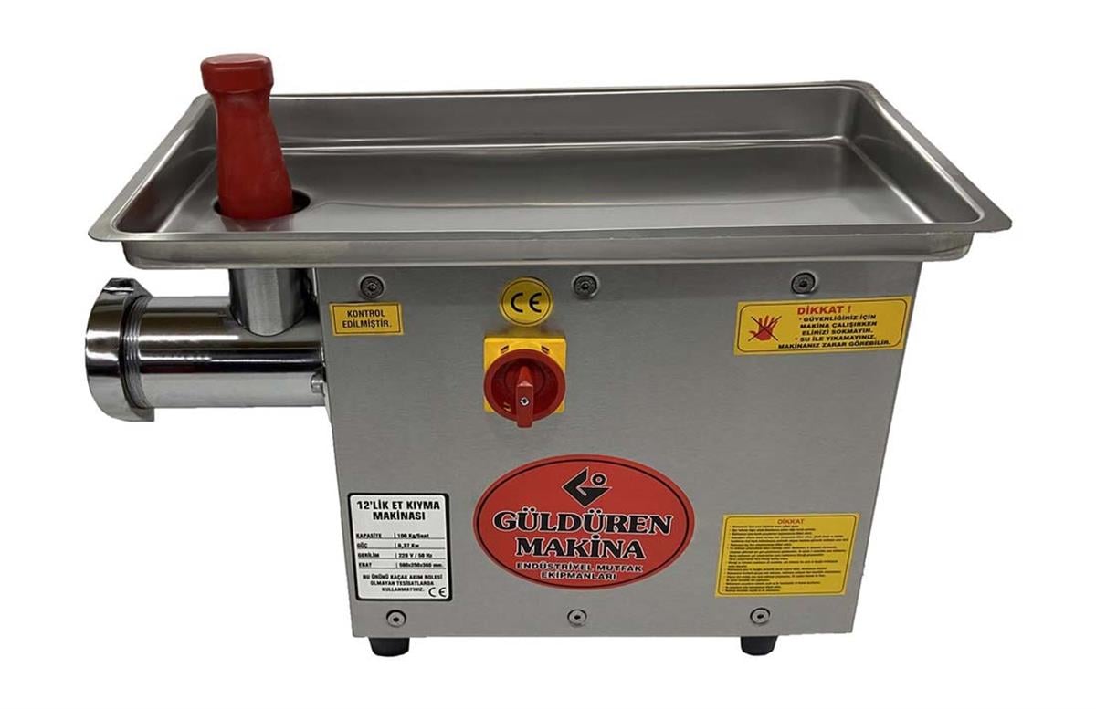 Güldüren Kıyma Makinesi No:12 İleri - Geri Özellikli GM-107