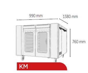 Venarro Ranevor DEF - KD, Kombine Fırın Dönerli Dokunmatik Ekran Elektrikli + Mayalandırma + Davlumbaz