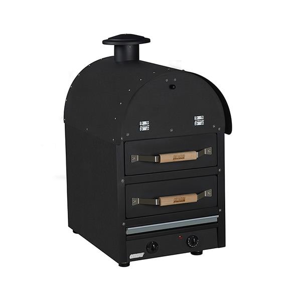 Omake 2 Katlı Elektrikli Kumpir Fırını, Manuel, Omk.FKM03.E21.0002.Z5F