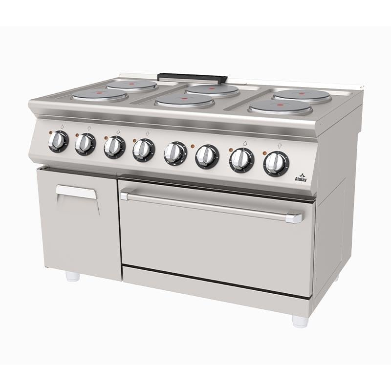 Atalay  AEK-1273-D Elektrikli Kuzine, Dolaplı 120x73x30