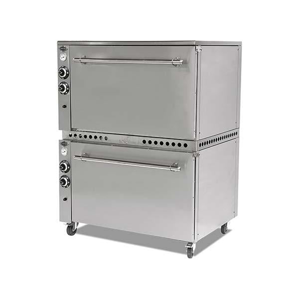 Empero EMP.KFR.02 Hybrid Kuzu Pişirme Fırını, Çift Katlı, Gazlı, 121x97,3x158,5 cm