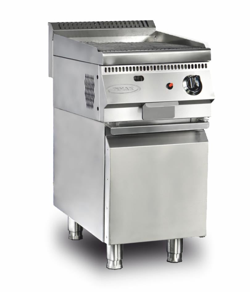 Pimak LT2/90SD-M170-1, Lav Taşlı Izgara, Gazlı, 51,5x90x85