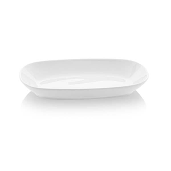 Güral Porselen EO19KY00 Enternasyonel Otel, 19 cm, Kayık Tabak, Dekorsuz, 12 Adet