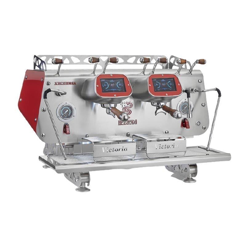 Bezzera VICTORIA-2GR Espresso Makinesi, Tam Otomatik, Tall Cup, 2 Gruplu, Kırmızı