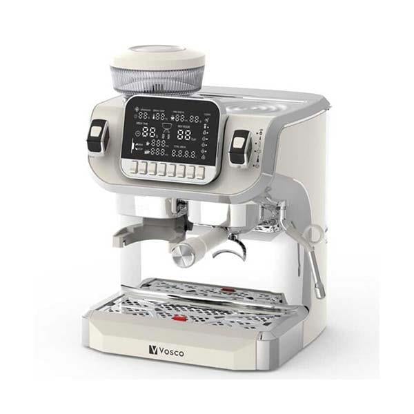 Vosco ST-520EC Pro Espresso Kahve Makinesi, Öğütücülü, Tek Grup, Otomatik