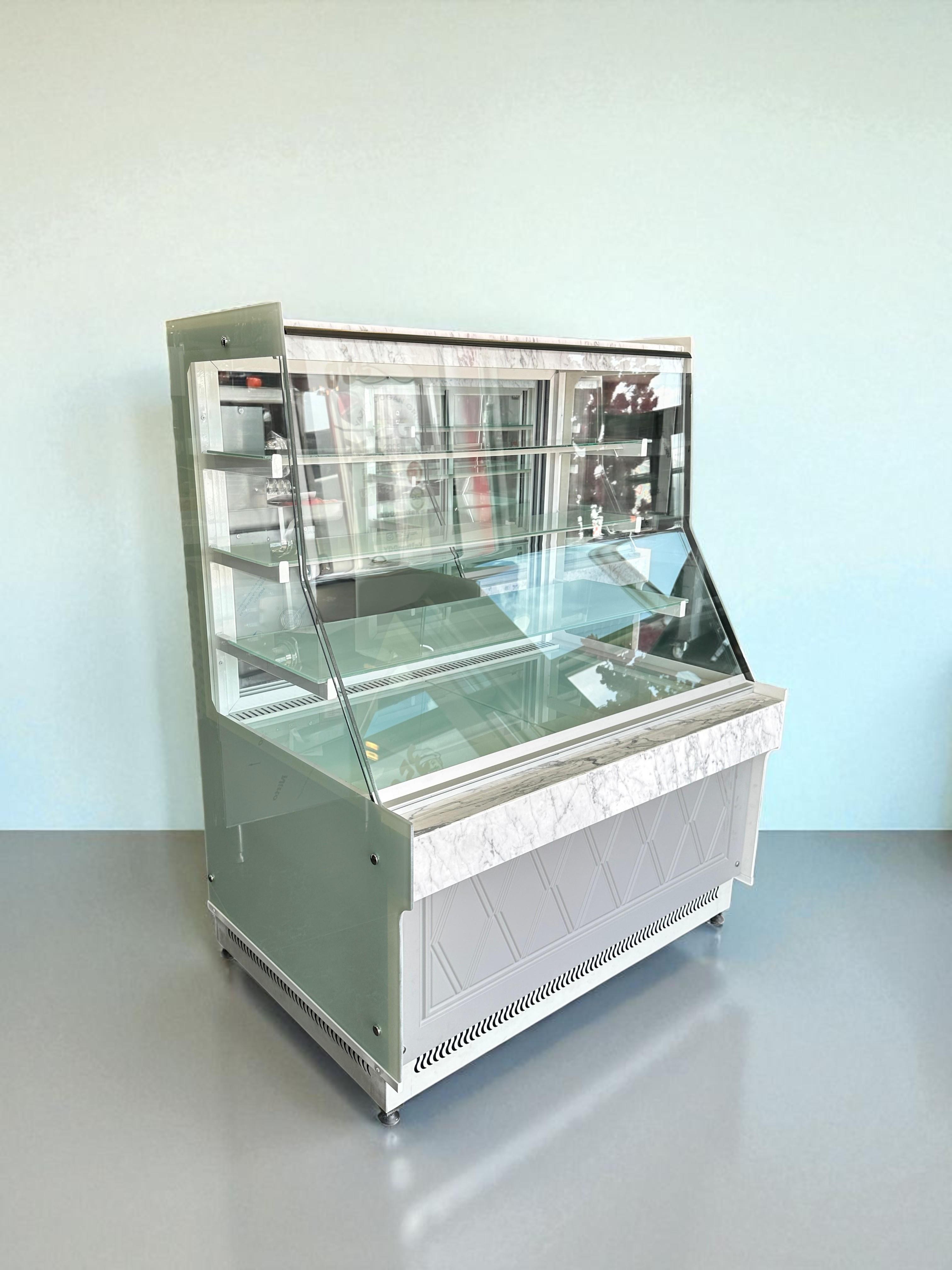 YDG Vitrin Tipi Soğutuculu Dolap, Özel Dekor, 110x80x140