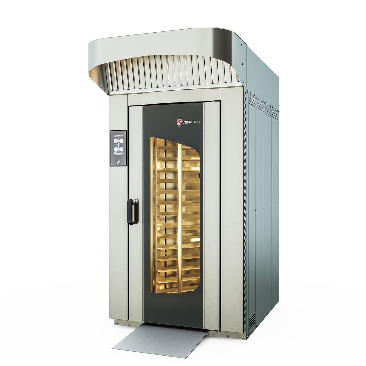 Venarro Roblin DGF - P14/40 A Arabalı Döner Patisserie Fırın, 14 Tepsi Kapasiteli, 40x60 cm, Doğalgazlı