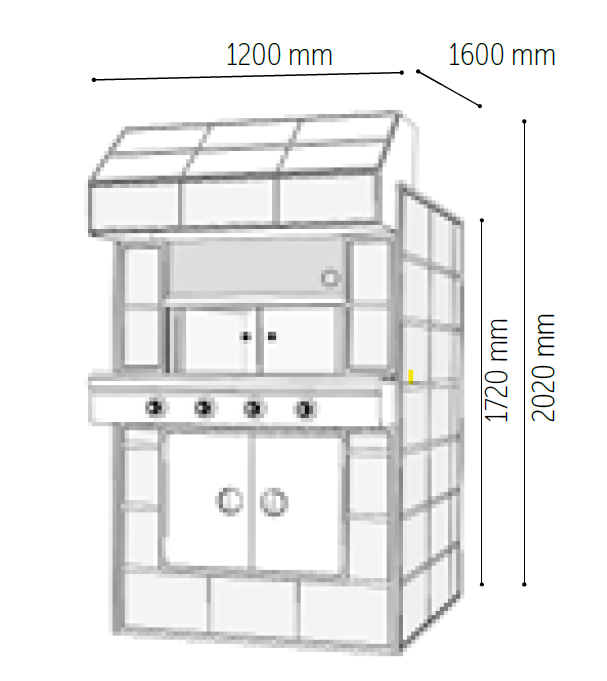 Venarro Radagast DYF - 119 N, Pide ve Lahmacun Fırını Doğalgazlı