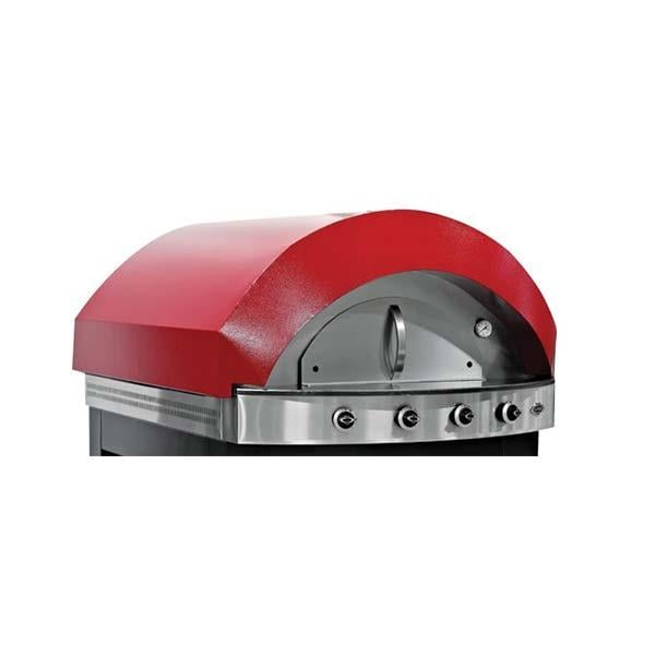 Empero PLF.PLS.D4-K Gazlı Pizza ve Pide Fırını, Kırmızı, 75x80 cm