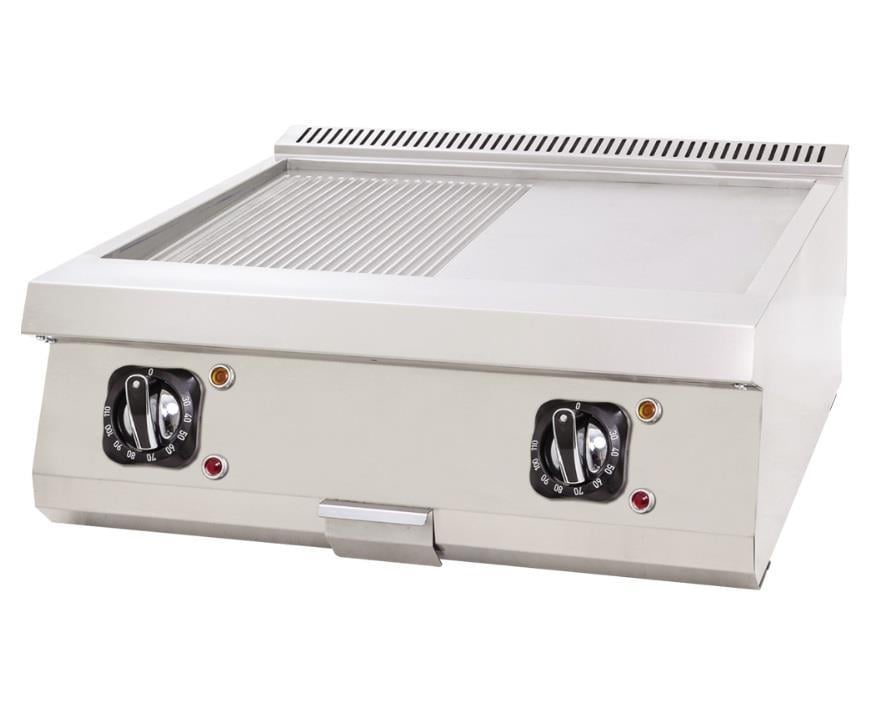 Drn Seri 600 Pleyt Izgara Düz + Nervürlü - Elektirkli - 80x63x30 cm