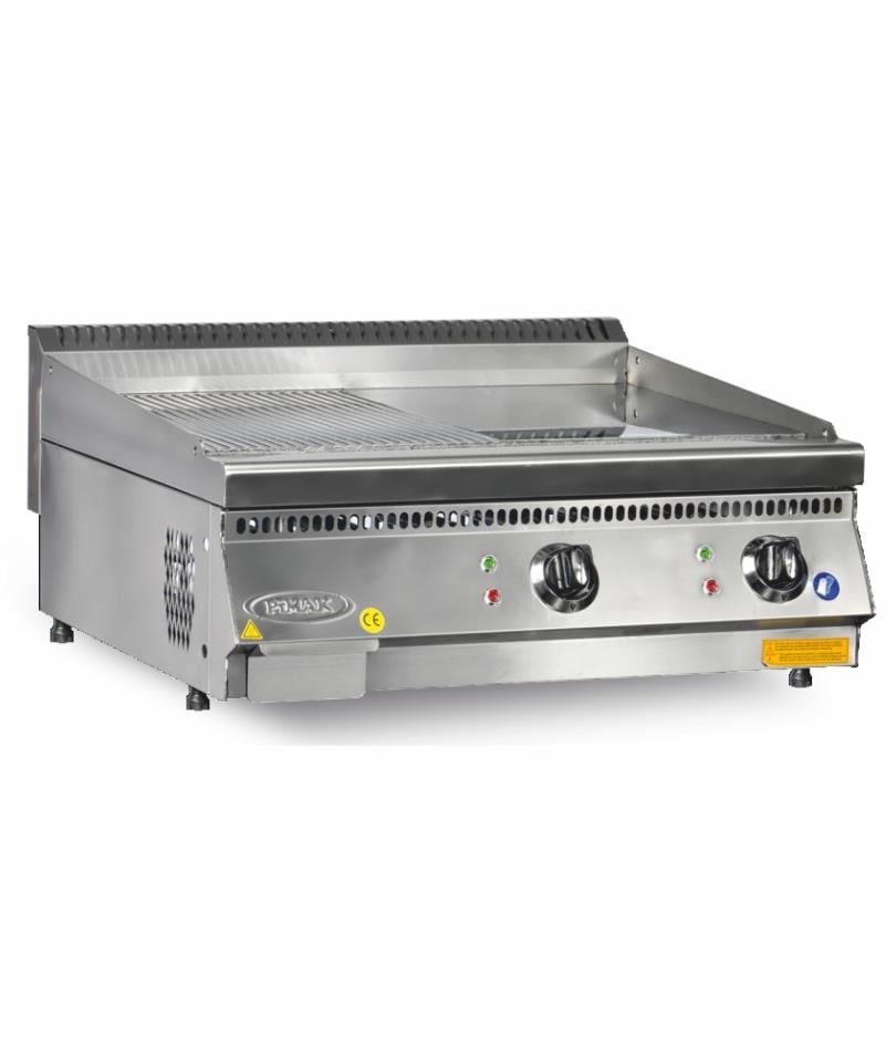 Pimak 70SE-M179, Pleyt Izgara, Set Üstü, Düz Pleyt, Elektrikli, 80x70x30