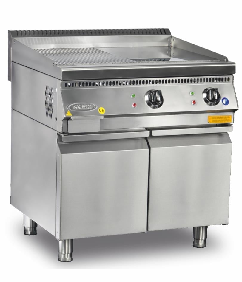 Pimak 90SD-M065E, Elektrikli Pleyt Izgara, Düz Pleyt, 80x90x85