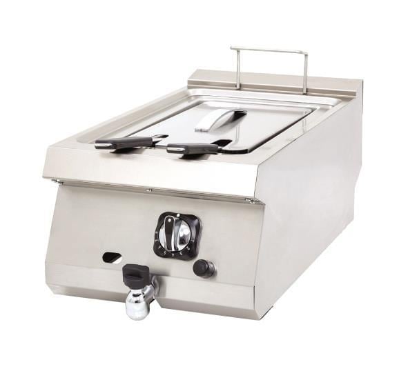 Drn Seri 600 Fritöz Tekli Gazlı 18 lt - 40x63x30 cm