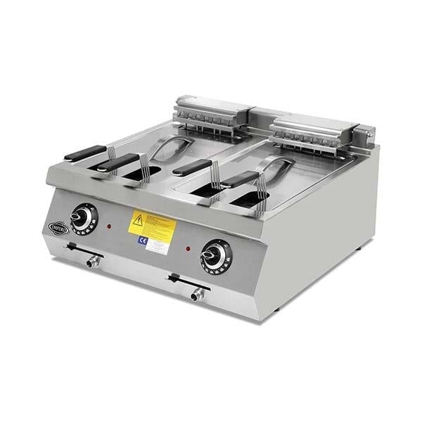 Empero EMP.PLS.7FE020 Fritöz, Set Üstü, Elektrikli, 14+14 Litre, 80x73x30 cm