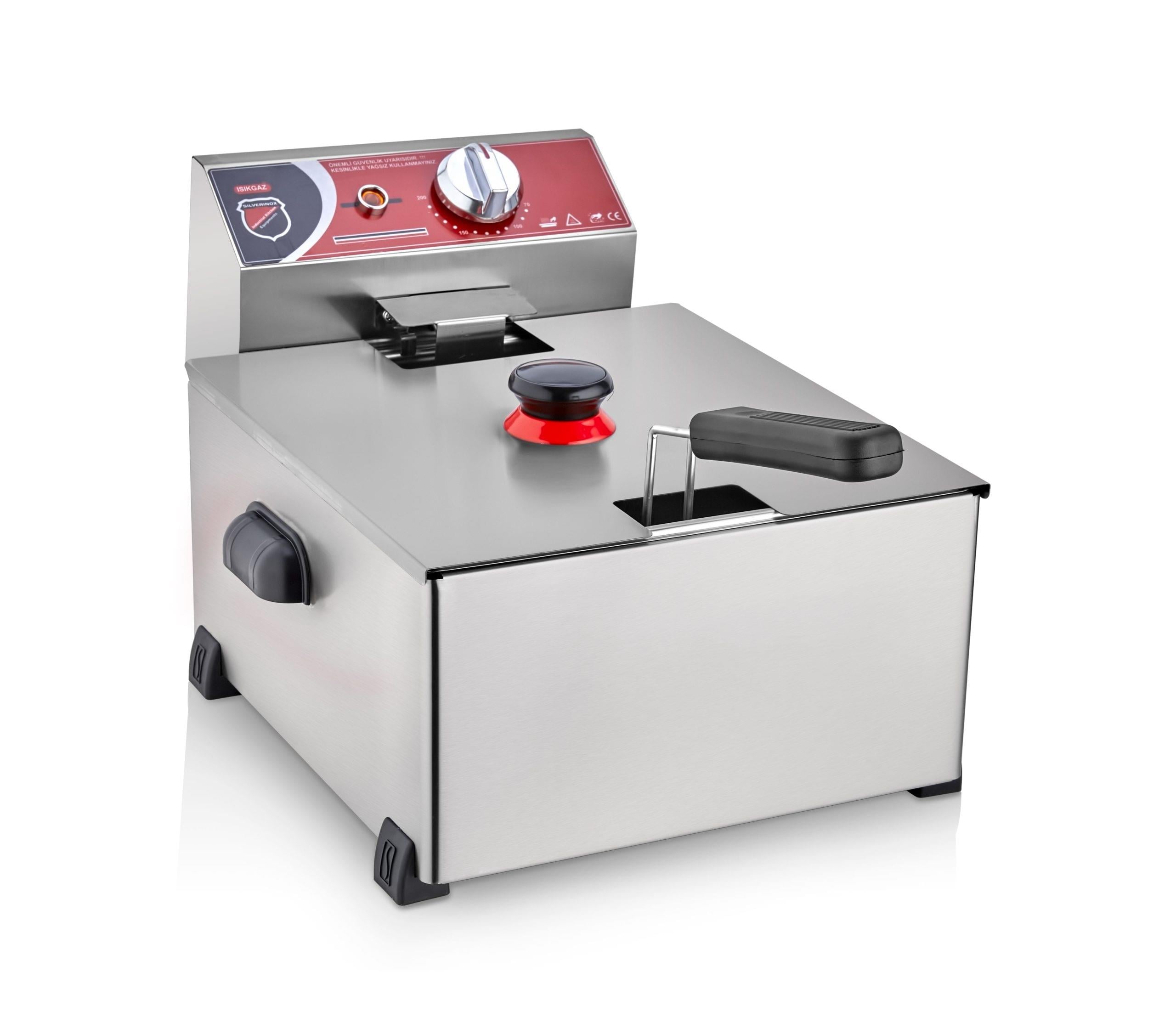 Işıkgaz Silverinox Elektrikli Fritöz 8 Litre 2700
