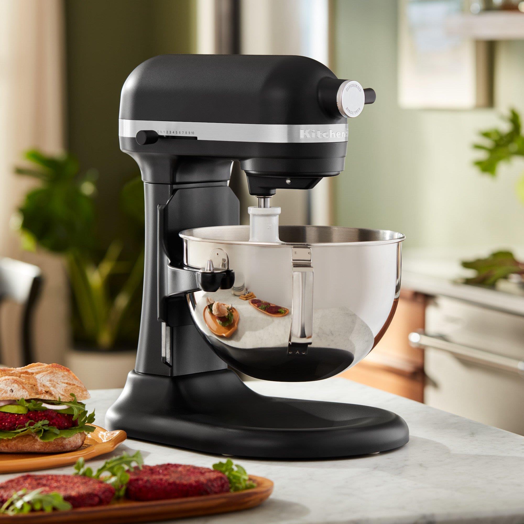 Kitchen Aid Heavy Duty Stand Mixer - Matte Black 5.2 Lt. 5KSM55SXXEBM