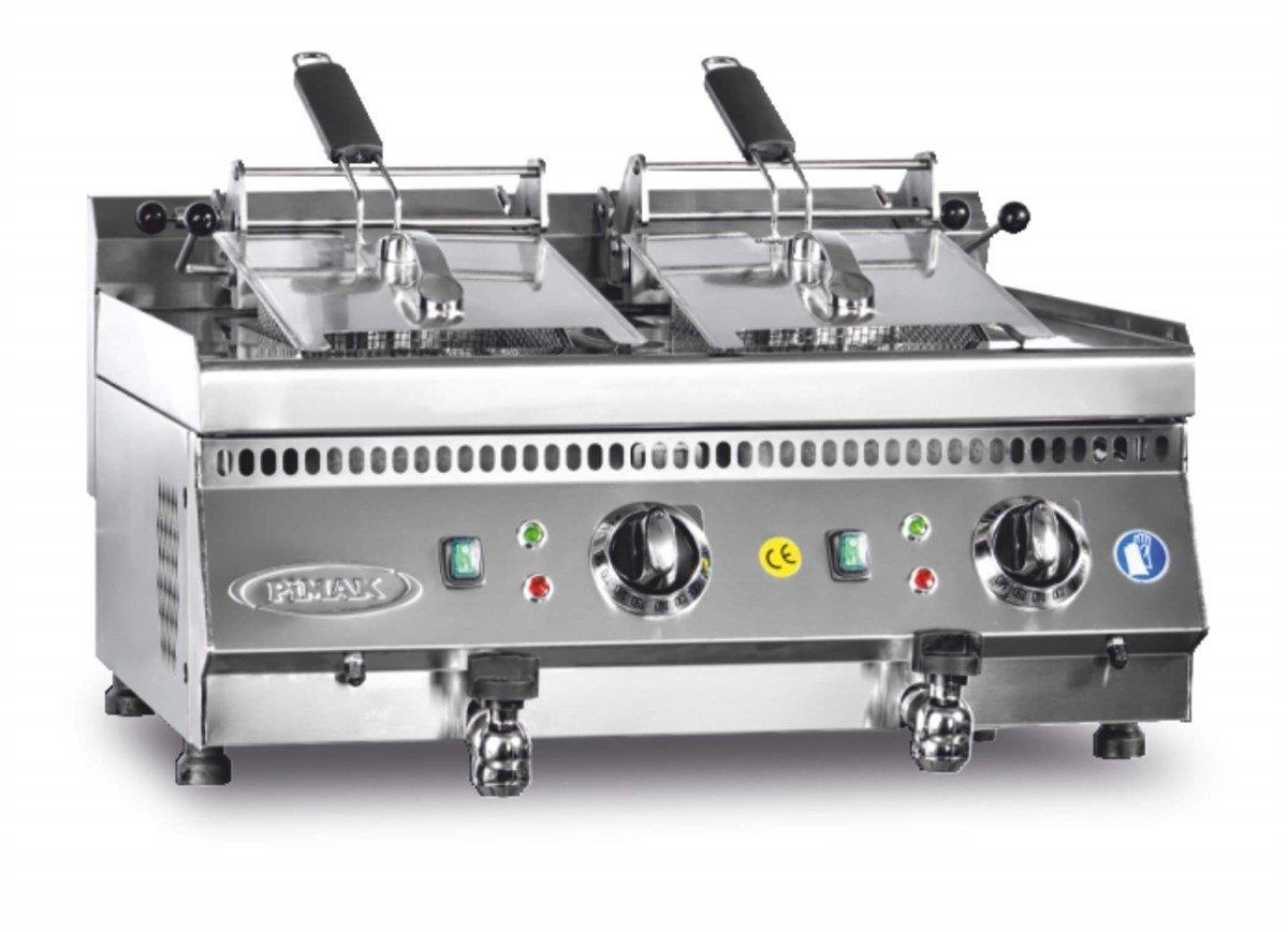 Pimak 70SE-M073-1, Elektrikli Fritöz, Set Üstü, 80x70x30