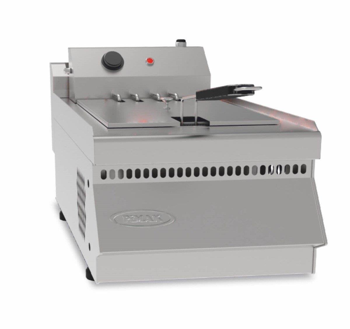 Pimak M062-1 ECO, Elektrikli Fritöz, Ekonomik, Set Üstü, 10+10 L Kapasiteli