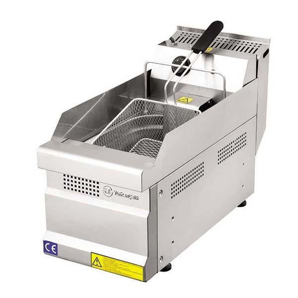 Turhan Çelik TC.6FE400 Tekli Elektrikli Fritöz, 40x63, 8 Litre 