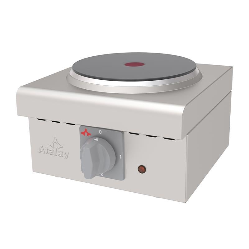 Atalay AEO-01 Set Üstü Mini Ocak, 1 Pleyt, Elektrikli, 30x30x17 cm